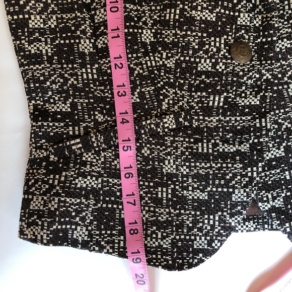 New Etcetera Button Up Brown Tweed Blazer 4 - Picture 13 of 13